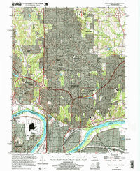North Kansas City Missouri Historical topographic map, 1:24000 scale, 7.5 X 7.5 Minute, Year 1997