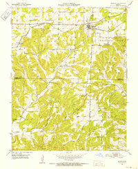 Norwood Missouri Historical topographic map, 1:24000 scale, 7.5 X 7.5 Minute, Year 1951
