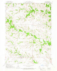 Novelty Missouri Historical topographic map, 1:24000 scale, 7.5 X 7.5 Minute, Year 1965
