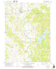 Novinger Missouri Historical topographic map, 1:24000 scale, 7.5 X 7.5 Minute, Year 1979