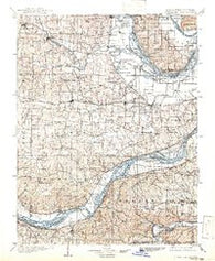 O'Fallon Missouri Historical topographic map, 1:125000 scale, 30 X 30 Minute, Year 1903