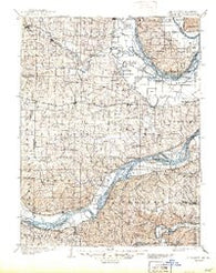 O'Fallon Missouri Historical topographic map, 1:125000 scale, 30 X 30 Minute, Year 1903
