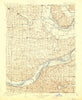 O'Fallon Missouri Historical topographic map, 1:125000 scale, 30 X 30 Minute, Year 1903