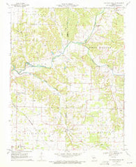 Oak Grove Heights Missouri Historical topographic map, 1:24000 scale, 7.5 X 7.5 Minute, Year 1970