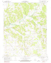 Oak Grove Heights Missouri Historical topographic map, 1:24000 scale, 7.5 X 7.5 Minute, Year 1970