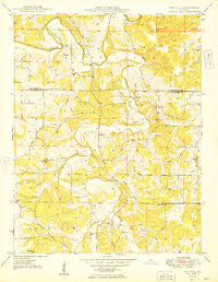 Oak Hill Missouri Historical topographic map, 1:24000 scale, 7.5 X 7.5 Minute, Year 1949