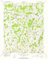 Oak Ridge Missouri Historical topographic map, 1:24000 scale, 7.5 X 7.5 Minute, Year 1947