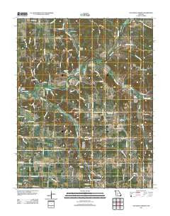 Oak Grove Heights Missouri Historical topographic map, 1:24000 scale, 7.5 X 7.5 Minute, Year 2011
