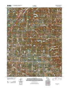 Oakland Missouri Historical topographic map, 1:24000 scale, 7.5 X 7.5 Minute, Year 2011