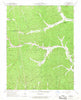Oates Missouri Historical topographic map, 1:24000 scale, 7.5 X 7.5 Minute, Year 1967