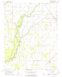 Oglesville Missouri Historical topographic map, 1:24000 scale, 7.5 X 7.5 Minute, Year 1964