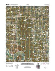 Okete Missouri Historical topographic map, 1:24000 scale, 7.5 X 7.5 Minute, Year 2011