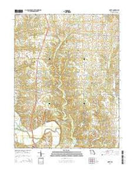 Okete Missouri Current topographic map, 1:24000 scale, 7.5 X 7.5 Minute, Year 2014