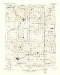 Olathe Kansas Historical topographic map, 1:125000 scale, 30 X 30 Minute, Year 1893