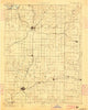 Olathe Kansas Historical topographic map, 1:125000 scale, 30 X 30 Minute, Year 1893