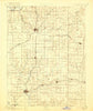 Olathe Kansas Historical topographic map, 1:125000 scale, 30 X 30 Minute, Year 1893