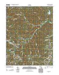 Old Mines Missouri Historical topographic map, 1:24000 scale, 7.5 X 7.5 Minute, Year 2012