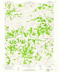 Olean Missouri Historical topographic map, 1:24000 scale, 7.5 X 7.5 Minute, Year 1960