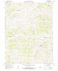 Olean Missouri Historical topographic map, 1:24000 scale, 7.5 X 7.5 Minute, Year 1960