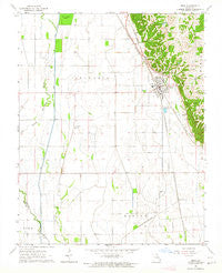 Oran Missouri Historical topographic map, 1:24000 scale, 7.5 X 7.5 Minute, Year 1963