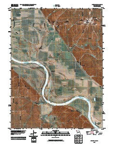 Oregon Missouri Historical topographic map, 1:24000 scale, 7.5 X 7.5 Minute, Year 2009