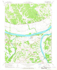 Osage City Missouri Historical topographic map, 1:24000 scale, 7.5 X 7.5 Minute, Year 1967