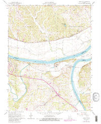 Osage City Missouri Historical topographic map, 1:24000 scale, 7.5 X 7.5 Minute, Year 1967