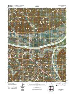 Osage City Missouri Historical topographic map, 1:24000 scale, 7.5 X 7.5 Minute, Year 2011