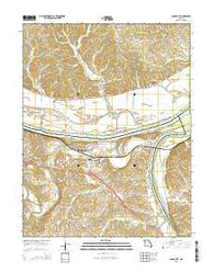 Osage City Missouri Current topographic map, 1:24000 scale, 7.5 X 7.5 Minute, Year 2015