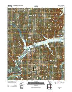 Osceola Missouri Historical topographic map, 1:24000 scale, 7.5 X 7.5 Minute, Year 2011