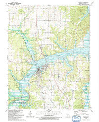 Osceola Missouri Historical topographic map, 1:24000 scale, 7.5 X 7.5 Minute, Year 1991