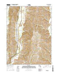 Osgood Missouri Current topographic map, 1:24000 scale, 7.5 X 7.5 Minute, Year 2014