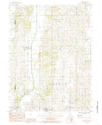 Osgood Missouri Historical topographic map, 1:24000 scale, 7.5 X 7.5 Minute, Year 1984