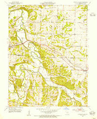 Otterville East Missouri Historical topographic map, 1:24000 scale, 7.5 X 7.5 Minute, Year 1953