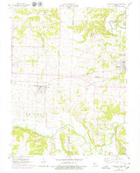 Otterville West Missouri Historical topographic map, 1:24000 scale, 7.5 X 7.5 Minute, Year 1960