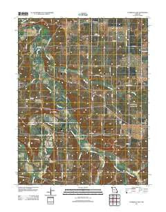 Otterville East Missouri Historical topographic map, 1:24000 scale, 7.5 X 7.5 Minute, Year 2011