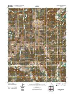 Otterville West Missouri Historical topographic map, 1:24000 scale, 7.5 X 7.5 Minute, Year 2011