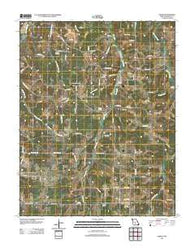 Owens Missouri Historical topographic map, 1:24000 scale, 7.5 X 7.5 Minute, Year 2011