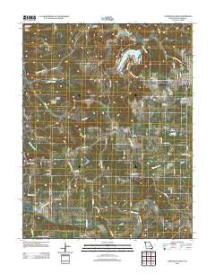 Owensville West Missouri Historical topographic map, 1:24000 scale, 7.5 X 7.5 Minute, Year 2012