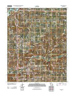 Ozark Missouri Historical topographic map, 1:24000 scale, 7.5 X 7.5 Minute, Year 2011