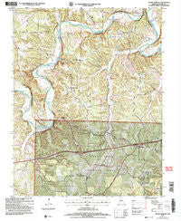 Ozark Springs Missouri Historical topographic map, 1:24000 scale, 7.5 X 7.5 Minute, Year 2004