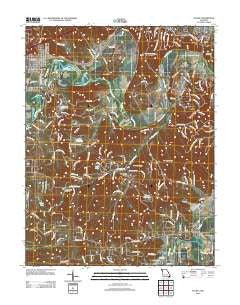 Pacific Missouri Historical topographic map, 1:24000 scale, 7.5 X 7.5 Minute, Year 2012