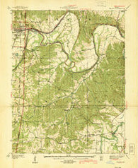 Pacific Missouri Historical topographic map, 1:24000 scale, 7.5 X 7.5 Minute, Year 1937