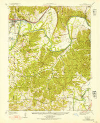 Pacific Missouri Historical topographic map, 1:24000 scale, 7.5 X 7.5 Minute, Year 1937