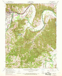 Pacific Missouri Historical topographic map, 1:24000 scale, 7.5 X 7.5 Minute, Year 1954