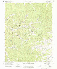 Palmer Missouri Historical topographic map, 1:24000 scale, 7.5 X 7.5 Minute, Year 1958