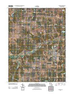Palmyra Missouri Historical topographic map, 1:24000 scale, 7.5 X 7.5 Minute, Year 2012