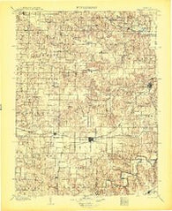 Palmyra Missouri Historical topographic map, 1:125000 scale, 30 X 30 Minute, Year 1903