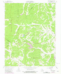 Parker Lake Missouri Historical topographic map, 1:24000 scale, 7.5 X 7.5 Minute, Year 1959