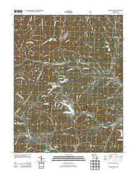 Parker Lake Missouri Historical topographic map, 1:24000 scale, 7.5 X 7.5 Minute, Year 2011